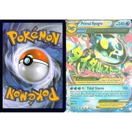 Carte Anglaise Pokemon 55/160 Mega Ex Primal Kyogre Pv 240