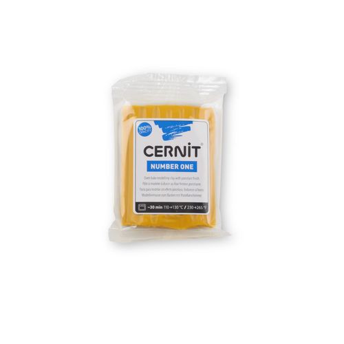 Pâte Cernit N°1 - 56 G - Ocre Jaune (746) - Cernit