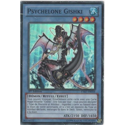 Yu-Gi-Oh Psychelone Gishki Ha07-Fr056 Super Rare