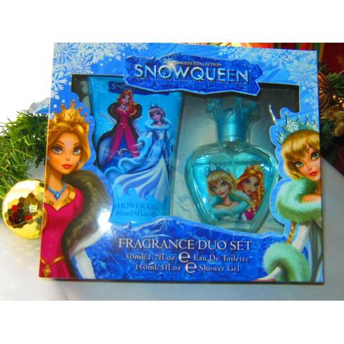 Disney Coffret Reine Des Neiges Eau De Toilette Vaporisateur 150 Ml + Gel Douche 50 Ml 