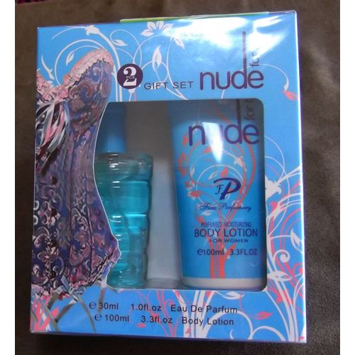 Nude For Men Coffret Eau De Parfum 30 Ml + Lotion Pour Le Corps 100 Ml 