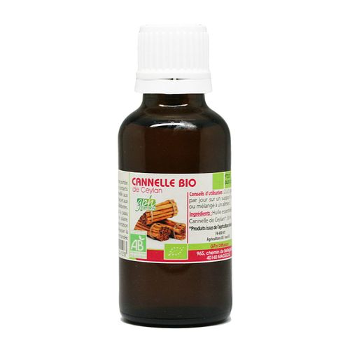 Huile Essentielle De Cannelle De Ceylan Bio 30ml 