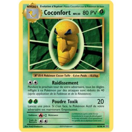 Carte Pokemon - Xy12 - Evolutions - Coconfort - Pv 80 - 6/108 - Peu Commune - Vf