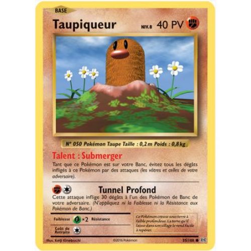 Carte Pokemon - Xy12 - Evolutions - Taupiqueur - Pv 40 - 55/108 - Commune - Vf