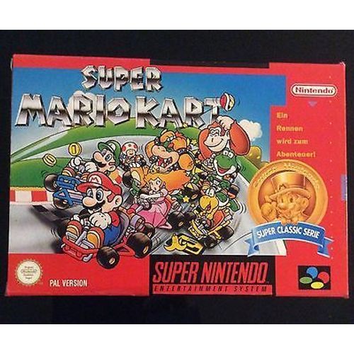 Super Mario Kart Snes Super Nintendo