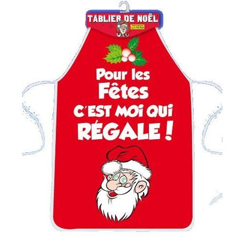 Tablier De Noël - Taille Unique