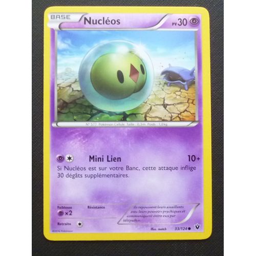 Pokémon - 33/124 - Nucléos - Xy - Impact Des Destins - Commune