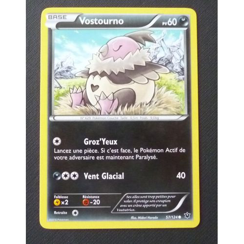 Pokémon - 57/124 - Xy - Impact Des Destins - Vostourno - Commune
