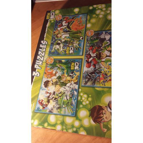 3 Puzzles Ben 10