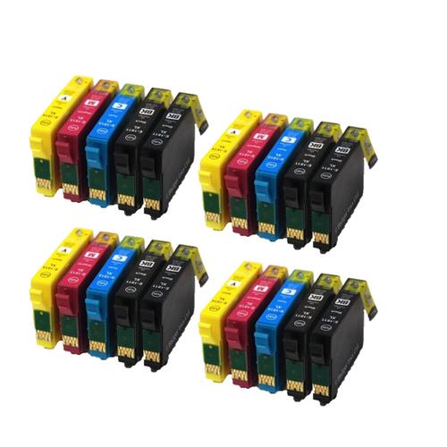 20x Ecolink Cartouches d'Encre 18XL T1811 T1812 T1813 T1814 Compatible Pour Epson