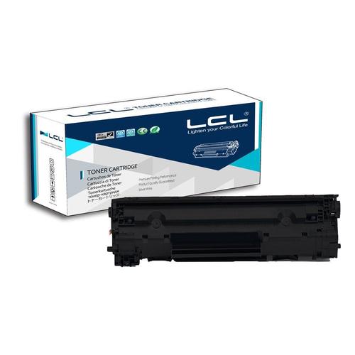 LCL(TM) 35A CB435A 712 CRG712 (1-Pack, Noir) Cartouche de Toner Compatible pour HP LaserJet P1005/P1006 Canon LBP3018/3010/3100/3150