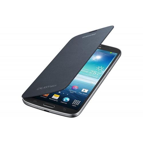 Etui Flip Cover D'origine Samsung Ef-Fi920bbegca Pour Galaxy Mega 6.3 - Noir