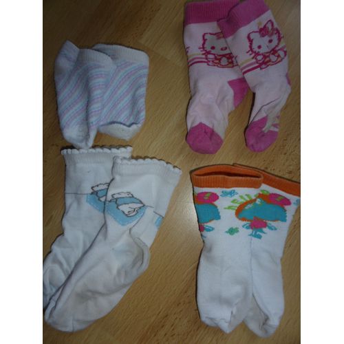 Chaussettes Pas De Marque Coton 2 Ans Multicolore