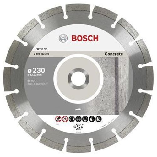 Bosch Disque à tronçonner diamanté Standard for Concrete 230 x 22,23 x 2,3 x 10 mm