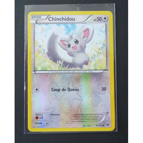 Pokemon - Chinchidou Reverse 87/124 - Impact Des Destins - Vf