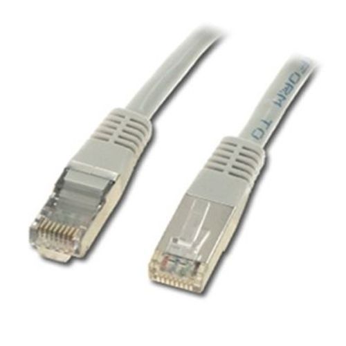Mgs33 Câble réseau droit ethernet blinde RJ45 (cat.6) 50m pour connexion internet Box, TV, PC, routeur, switch, consoles...