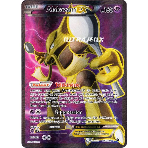 Pokémon - 117/124 - Alakazam Ex - Xy - Impact Des Destins - Full Art