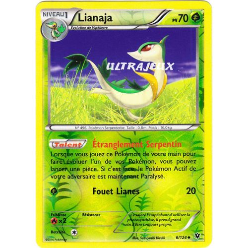 Pokémon - 6-R/124 - Lianaja - Reverse