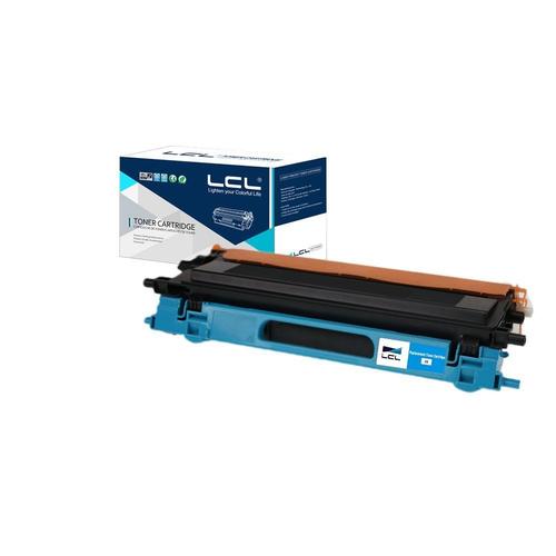 LCL(TM) TN135 TN130 TN135C TN130C 4000 Pages (1-Pack,Cyan) Cartouche de Toner Compatible pour Brother HL-4040CN/4050CDN HL-4050CDNLT/4070CDW DCP-9040CN/9045CDN MFC-9440CN/9450CND/9840CDW