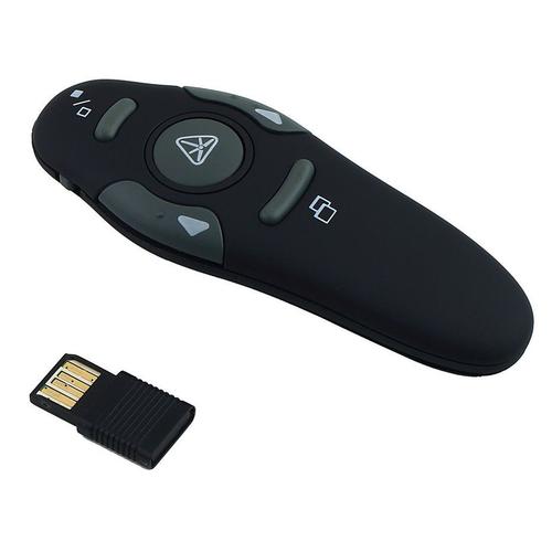 2.4GHz sans fil USB PowerPoint présentateur RF Remote Control pointeur laser stylo - 2.4G télécommande sans fil pointeur laser PPT