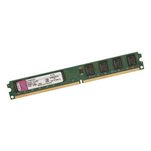 2Go RAM PC Bureau KINGSTON KVR800D2N5/2G DDR2 PC2-6400 800Mhz 2Rx8 Low Profile