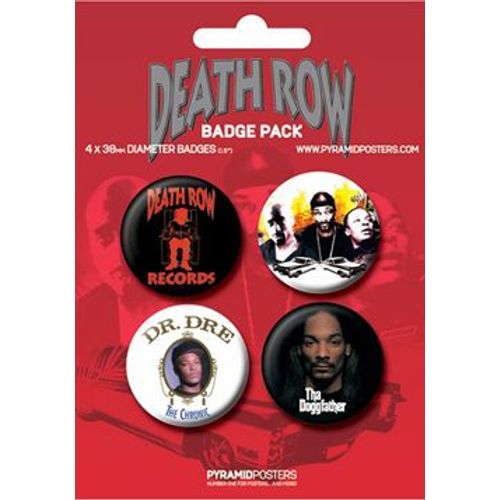 Death Row Pack 4 Pins