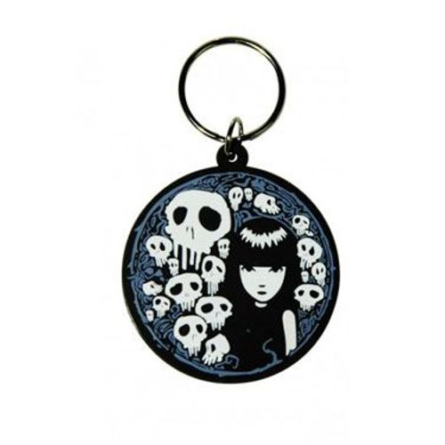 Emily The Strange Porte-Clés Pvc Skulls