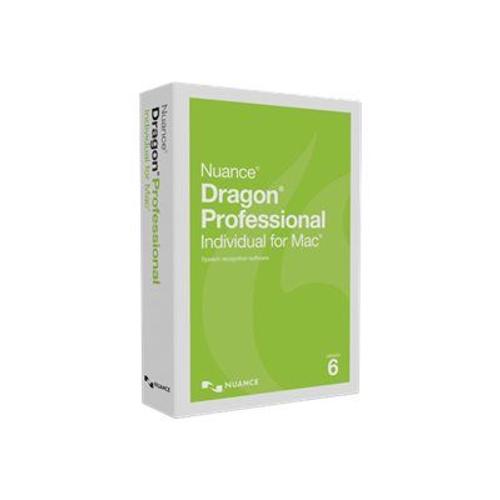 Dragon Professional Individual For Mac - (V. 6) - Version Boîte - 1 Utilisateur - Dvd - Mac - Anglais De É.-U.)