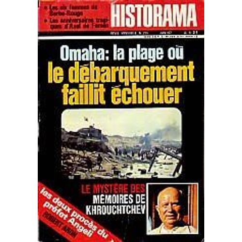 Historama N° 235 : Omaha : La Plage Où Le Débarquement Faillit Échouer