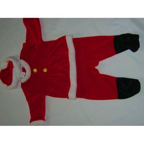 Combinaison Kitchoun Pantalon Coton 9 Mois Rouge