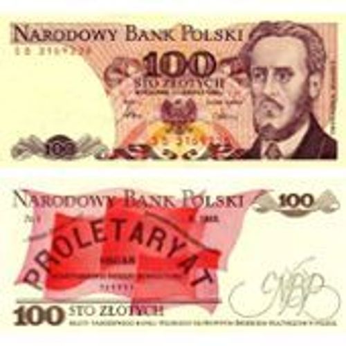 Billet De 100 Zlotych  De La Pologne , Année 1988 - Pick 143  