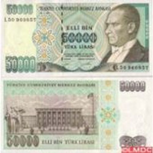 Billet De 50.000 Lira De La Turquie, Année 1970 - Pick 204  