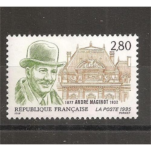 2966 (1995) André Maginot N** (Cote 1,25e) (0950)