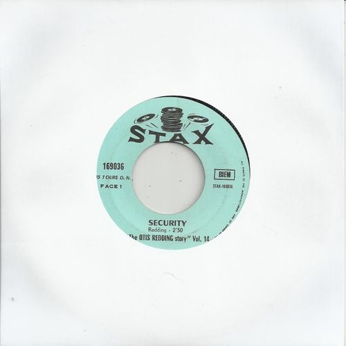 "The Otis Redding Story" Vol. 14 : Security (Redding) 2'30  /  I've Been Loving You Too Long (Redding - Butler) 2'49