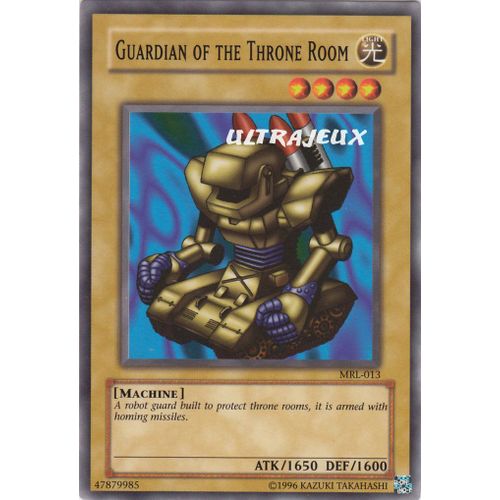 Yu-Gi-Oh! - Mrl-013 - Guardian Of The Throne Room - Commune