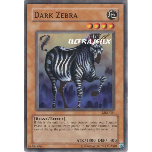 Yu-Gi-Oh! - Mrl-084 - Dark Zebra - Commune