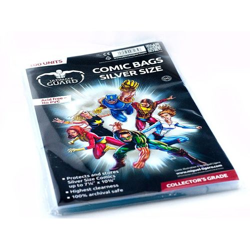 Ultimate Guard Pochettes Comics (Silver Size) (100)