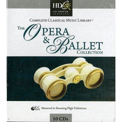 10cd Ed  Opera & Ballet Master Of Classical Vol 1 - Various