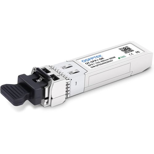 10G SFP+ Module LC Multimode 850nm 300M DDM 10GBASE-SR SFP+ Transceiver pour Cisco SFP-10G-SR,Ubiquiti UF-MM-10G,Netgear,Mikrotik,D-Link,Supermicro,Linksys,Autres commutateurs ouverts