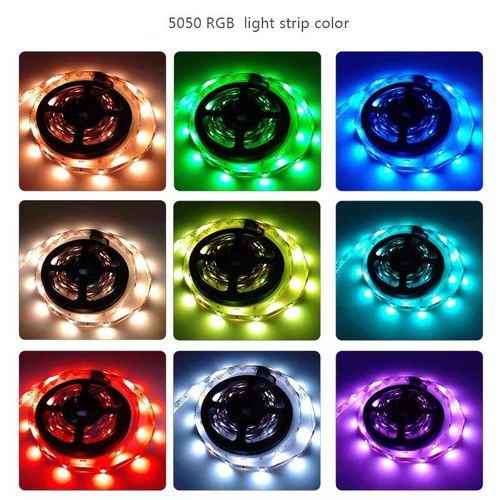 10m 300 Lumires Bandeau Avec TlcommandeBluetooth App Pour 44 Touches La Ruban Led En Synchronisation Avec La Musiqu