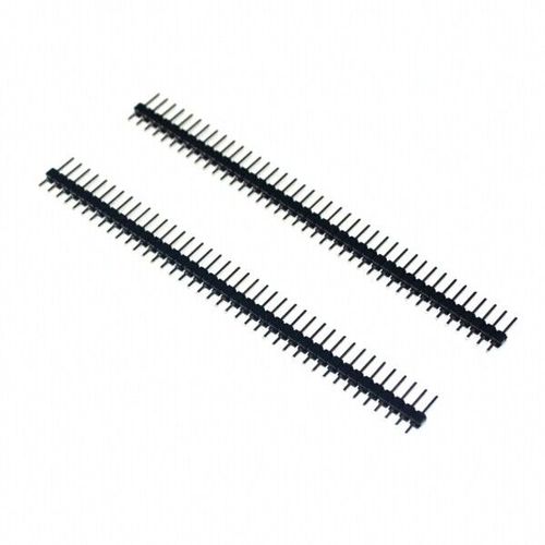 10pcs 40 Pin 1x40 simple range mle 2,54 Breakable Broche En- tte de la bande pour Arduino