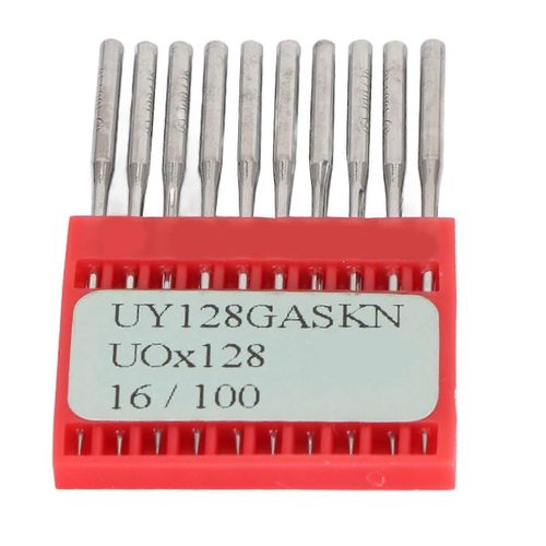 10pcs Aiguilles De Machine  Coudre 16/100 Aiguilles De Machine  Coudre Universelles En Acier Pour Machine  Coudre Plate