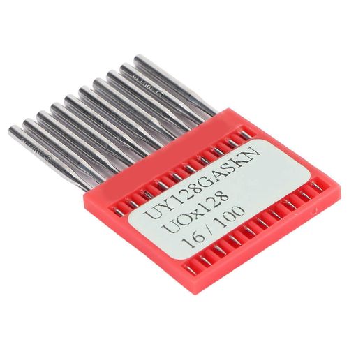 10pcs Aiguilles De Machine  Coudre 16/100 Aiguilles De Machine  Coudre Universelles En Acier Pour Machine  Coudre Plate