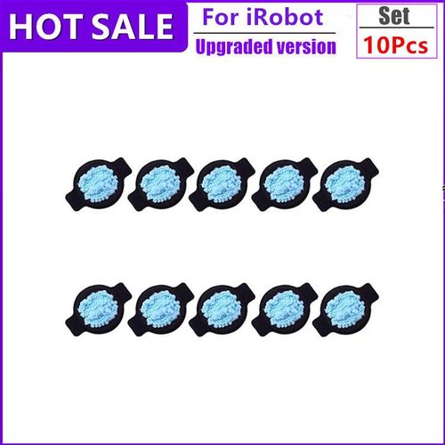 10pcs - Pices de Robot aspirateur iRobot Braava 320 380 380T menthe 4200 5200 5200C, tissus de vadrouille, capuchon de mche d'eau, accessoires de plateau humide