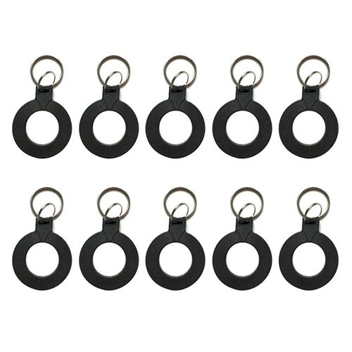 10pcs T5577 Em4305 Copie Rinscriptible Inscriptible Dupliquer Rfid Tag Em4100 125khz Carte Proximit Jeton Porte-Cls, Couleur Noire
