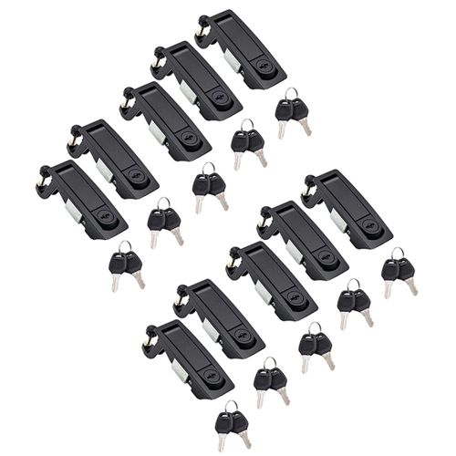 10pcs Verrou De Compression Flush Levier Verrouillage Pour Marine Car Rv Porte Serrure  Main Levier Rglable Loquets paisseur: 1-5mm