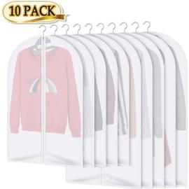 TRANSPARENT HOUSSE DE COSTUME, Blanc