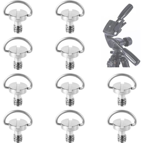 10Pcs Vis Trpied D'Appareil Photo 1/4