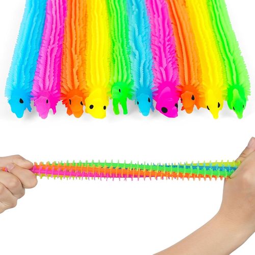 10Pices Jouet en Corde Extensible, Couleur Jouets sensoriel Anti Stress,Fidget Toys pour Enfants et ADD, TDAH, TOC ou Autisme(Dinosaure).[G854]