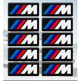 BMW Lot de stickers autocollants logo M Performance